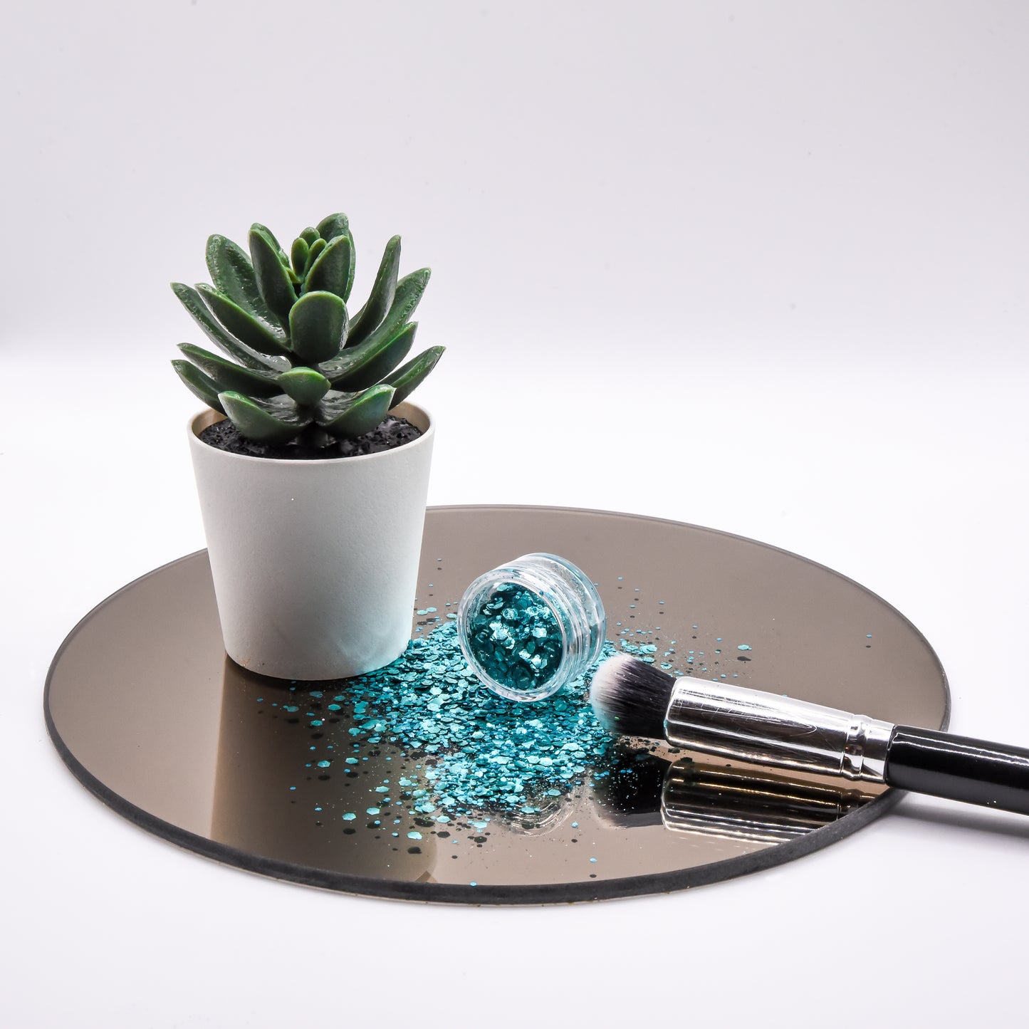 Pinceau applicateur paillettes