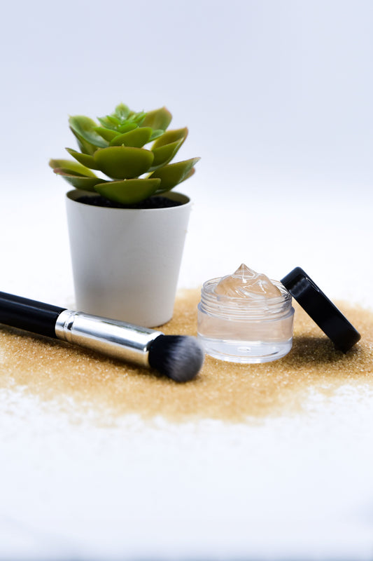 Gel fixateur de paillettes