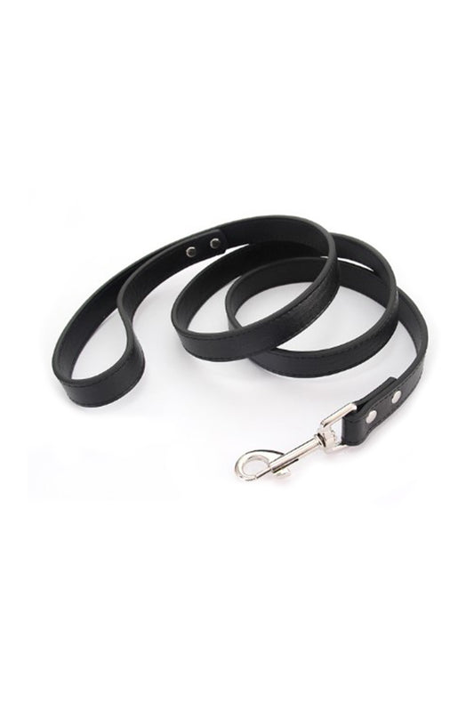 Laisse noire personnalisable