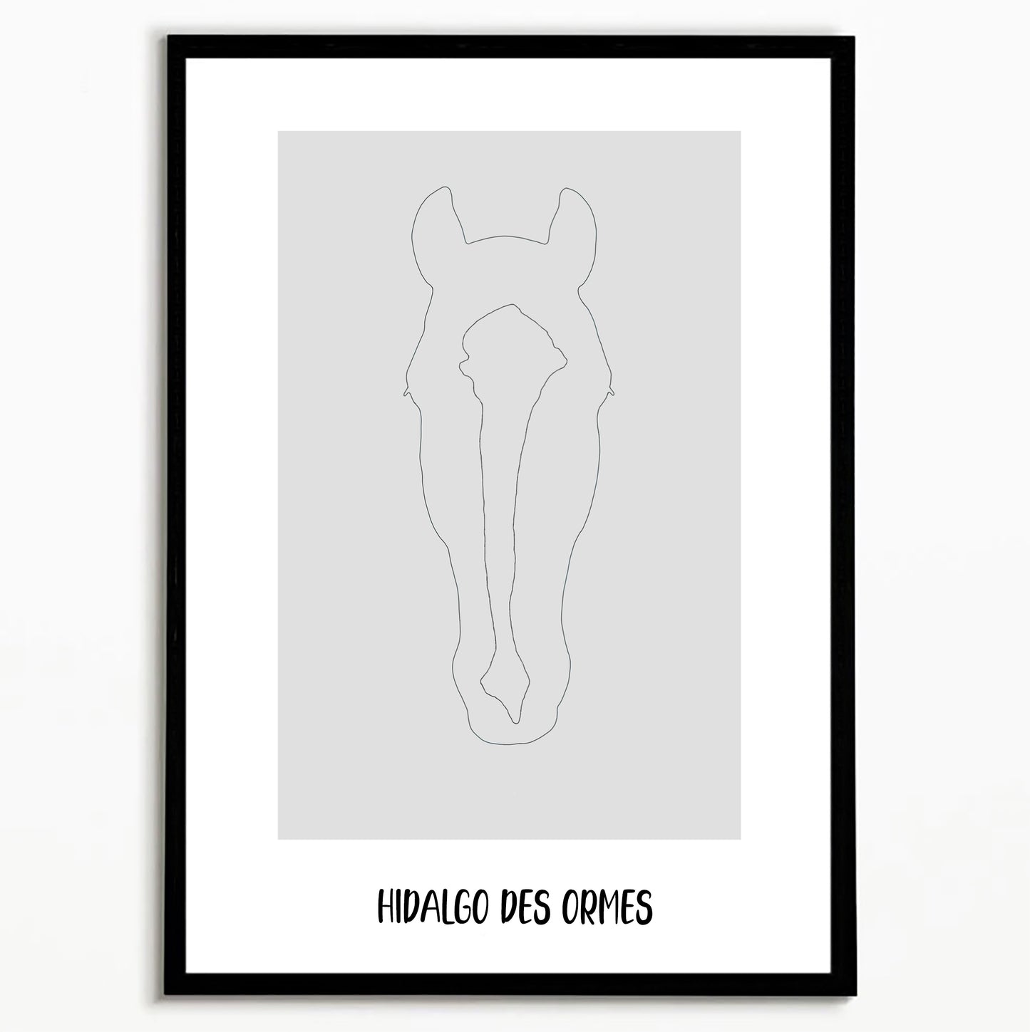 Tableau personnalisé "Artist" 1 cheval