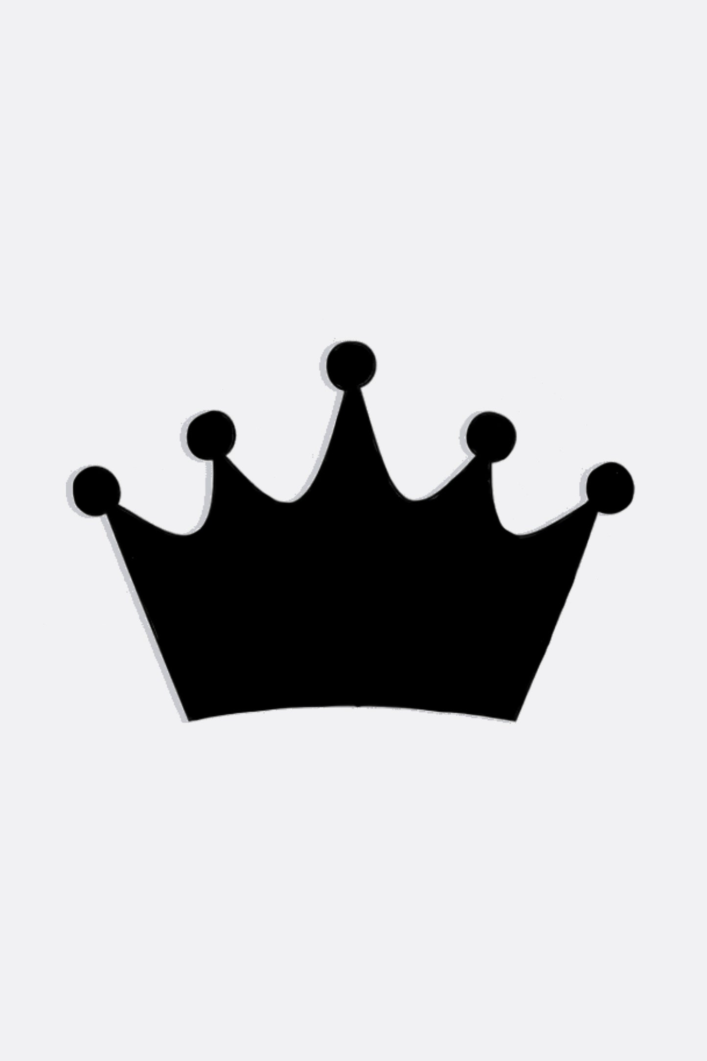 Pochoir couronne 15*21cm