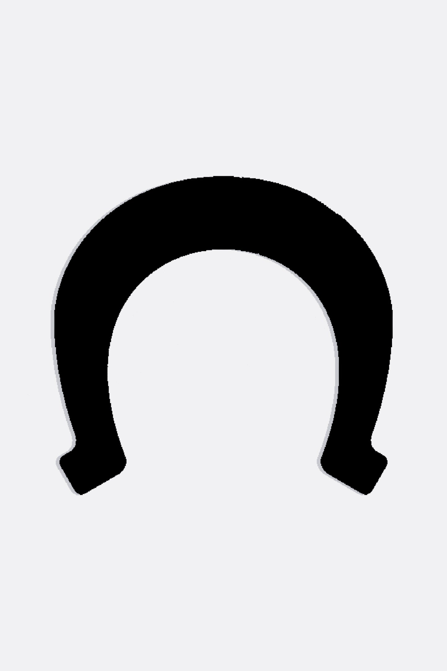 Pochoir fer à cheval 15*21cm