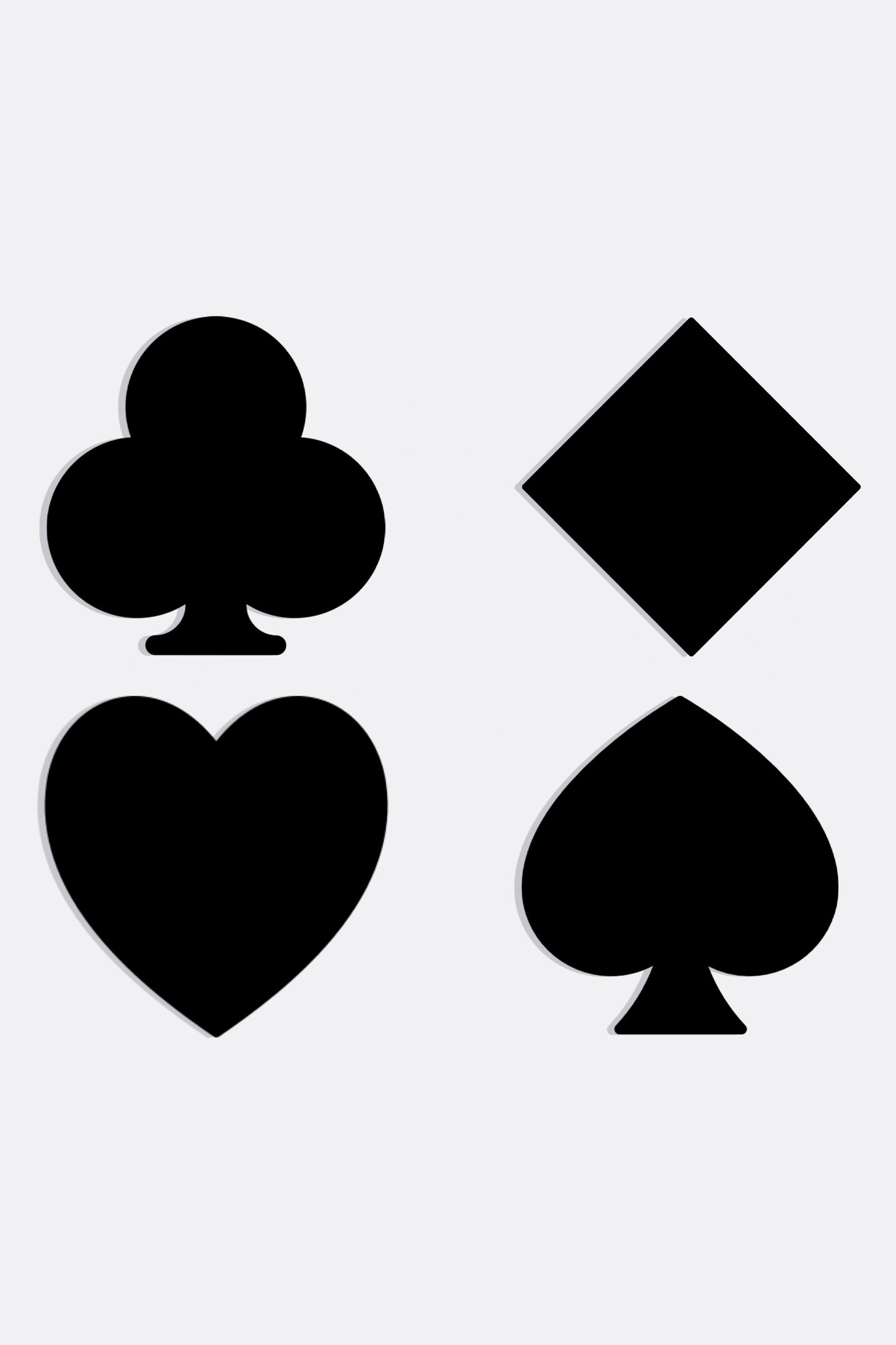 Pochoir jeu de cartes 20*30cm