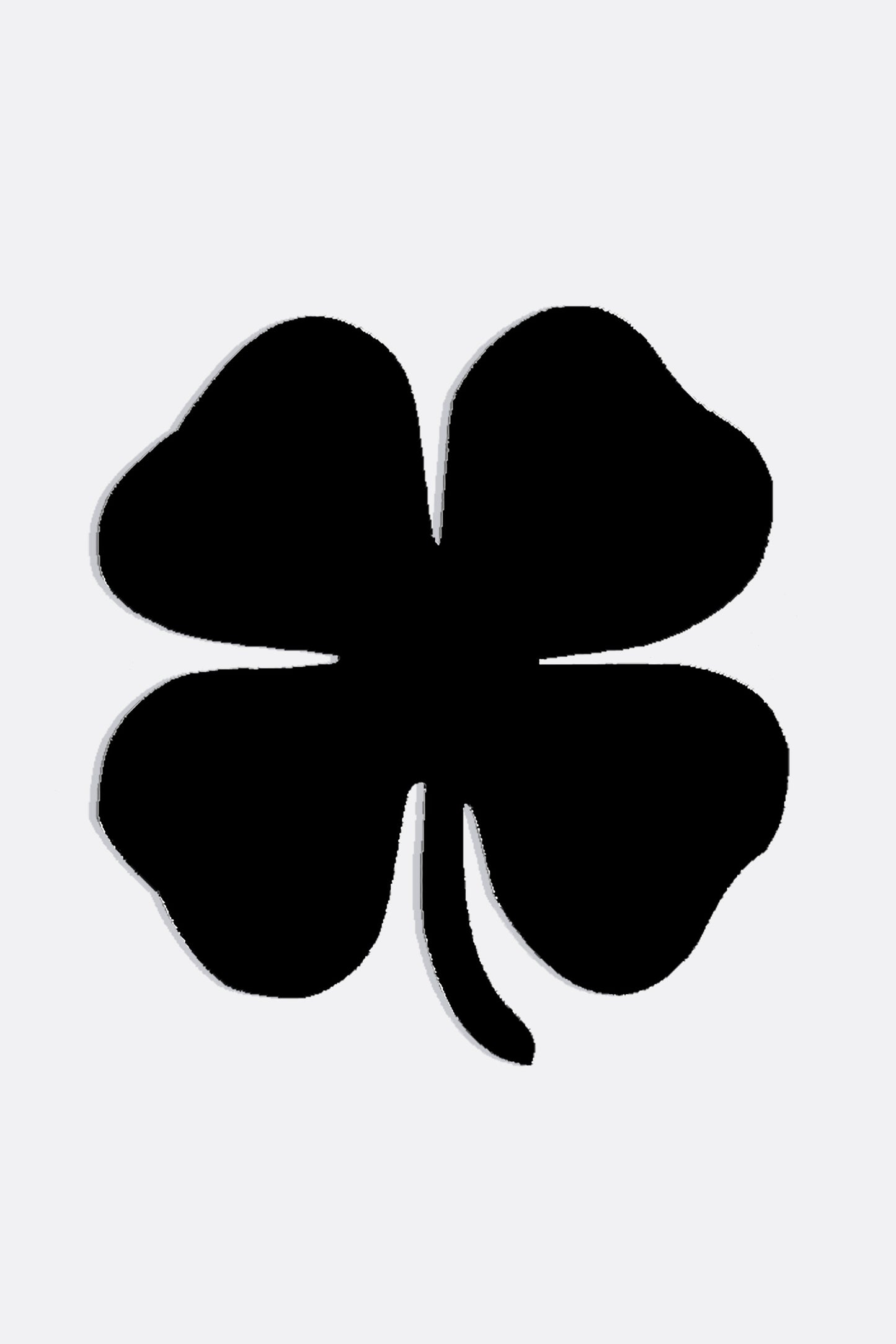 Pochoir trèfle 15*21cm