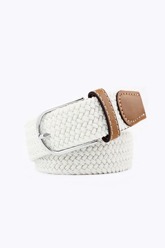 Ceinture stretch blanche