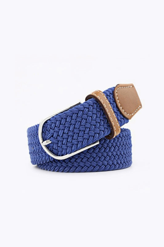 Ceinture stretch bleu roy