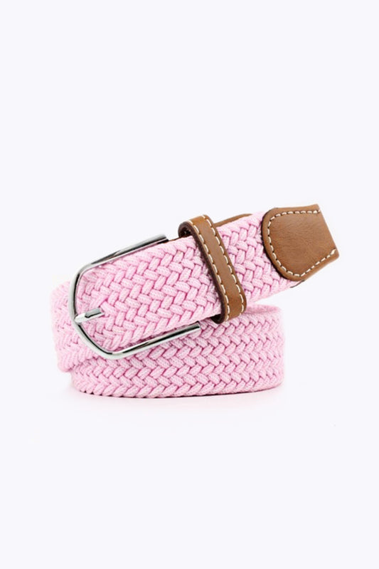 Ceinture stretch rose