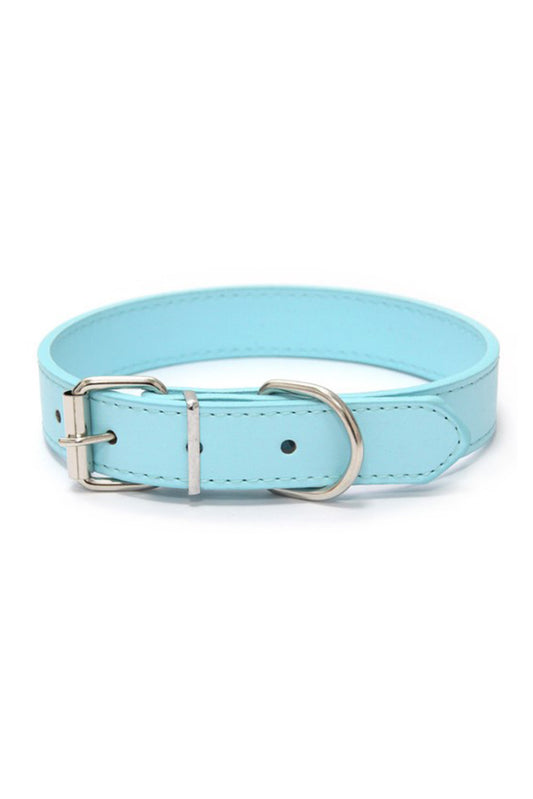Collier bleu ciel personnalisable