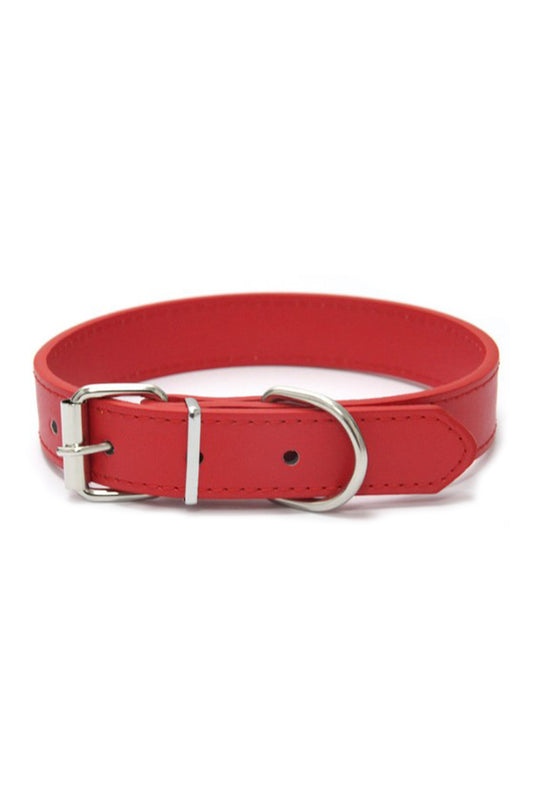 Collier rouge personnalisable