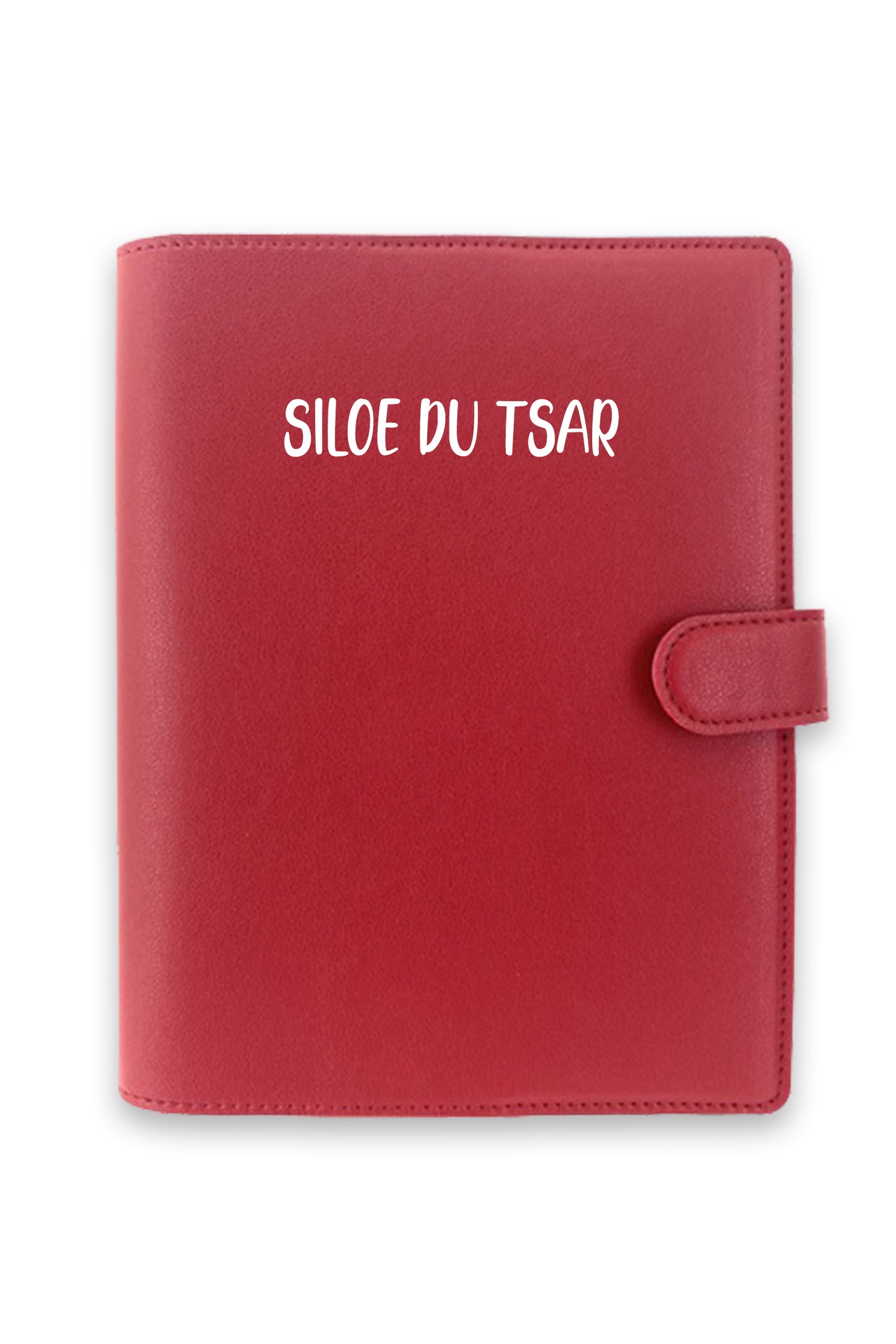 Protège carnet cheval Bordeaux à personnaliser