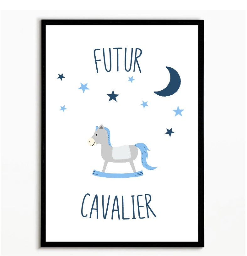 Lot 3 tableaux bleu