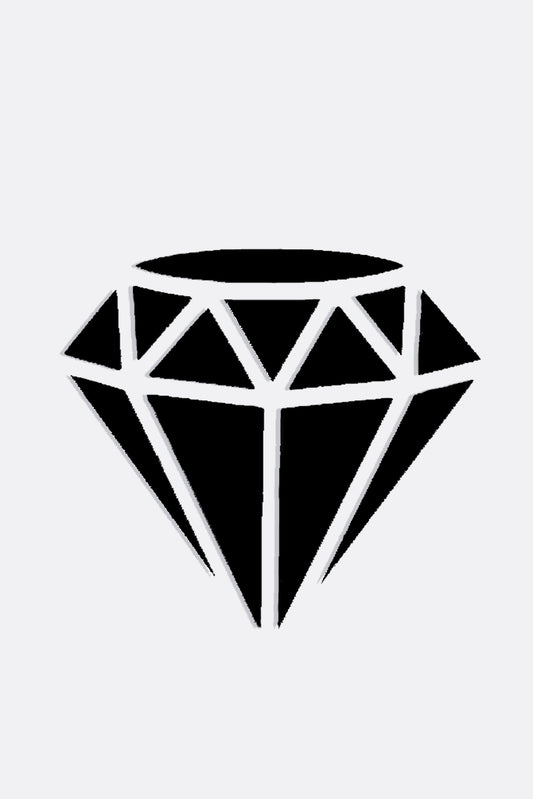 Pochoir diamant 15*21cm