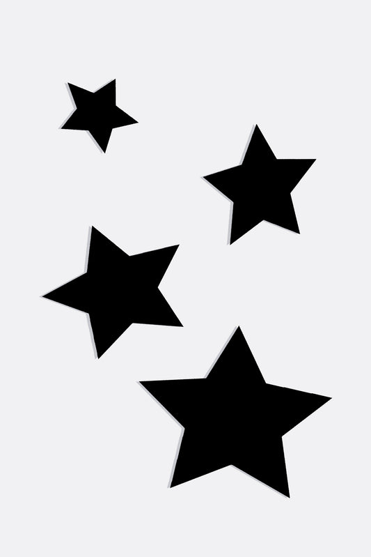 Pochoir étoiles 20*30cm