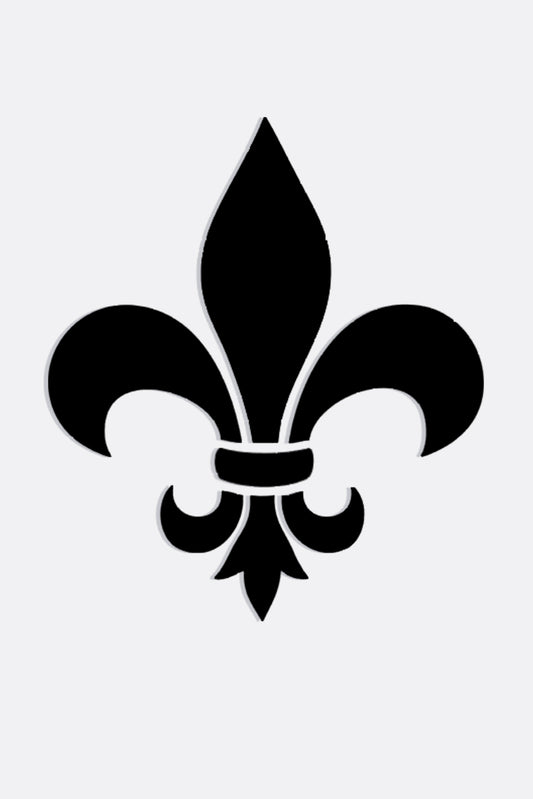 Pochoir fleur de lys 20*30cm